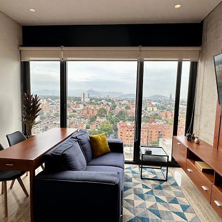 Ferienwohnung Loft Con Increible Vista Zona Polanco Condesa - Gym Y Business Center Mexiko-Stadt Exterior foto