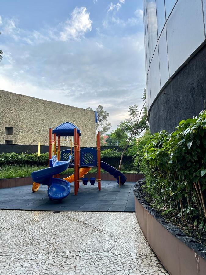 Ferienwohnung Loft Con Increible Vista Zona Polanco Condesa - Gym Y Business Center Mexiko-Stadt Exterior foto