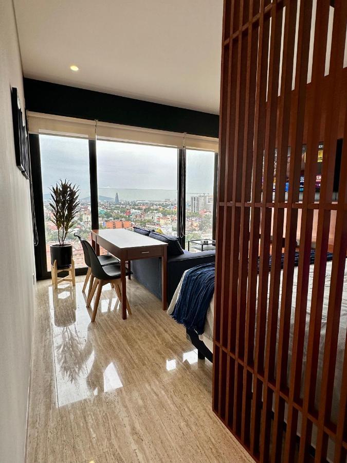 Ferienwohnung Loft Con Increible Vista Zona Polanco Condesa - Gym Y Business Center Mexiko-Stadt Exterior foto
